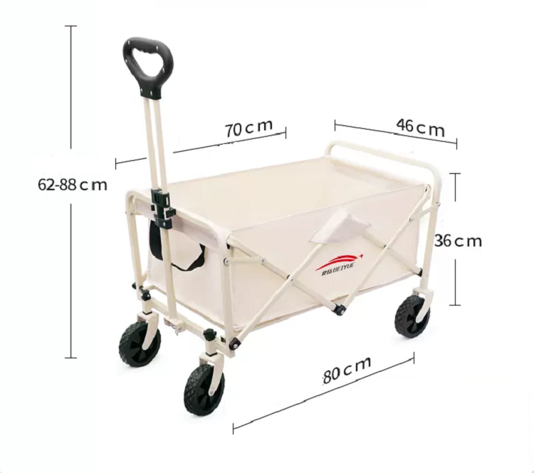 Camping folding car