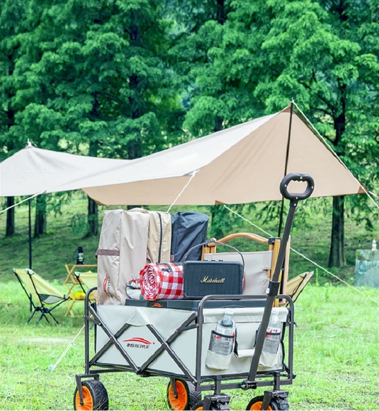 Camping folding car