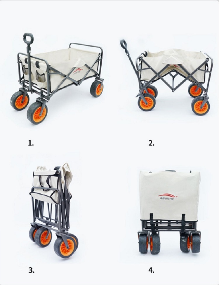Camping folding car