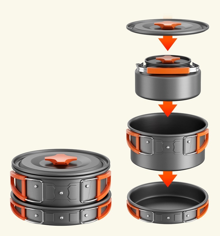 Portable outdoor cooker