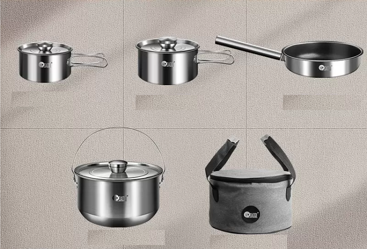 Stainless steel outdoor cooker