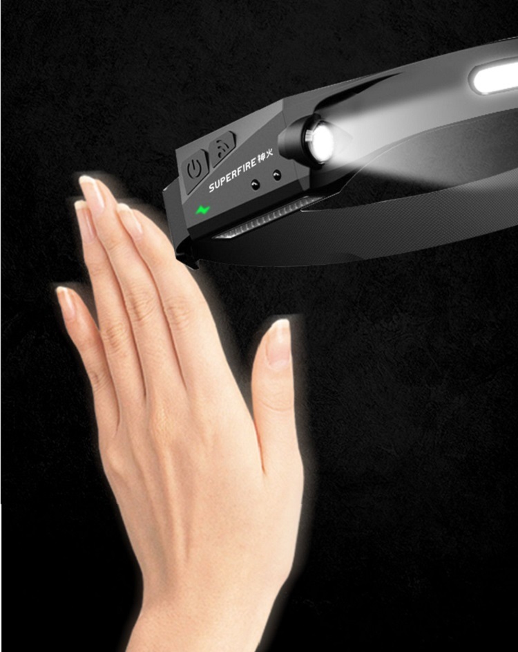 Headset flashlight