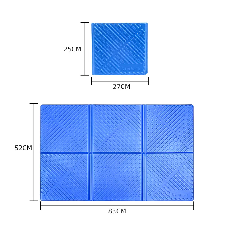 Outdoor folding cushion