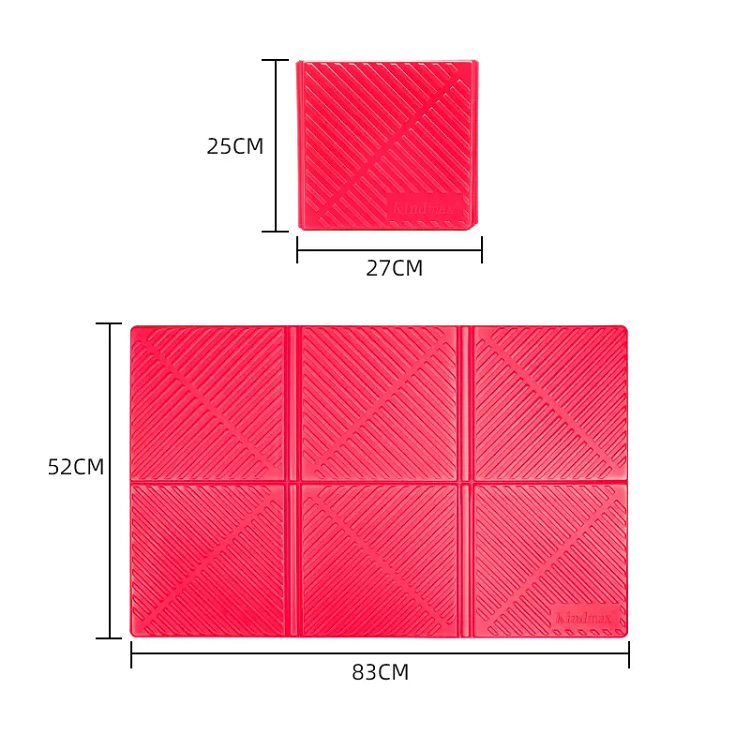 Outdoor folding cushion
