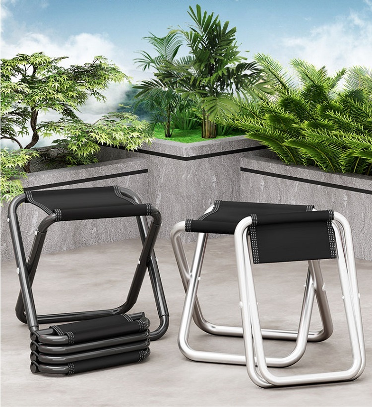 Portable folding stool
