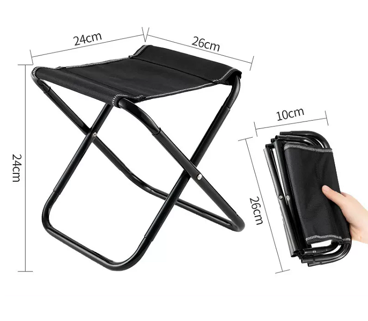 Portable folding stool