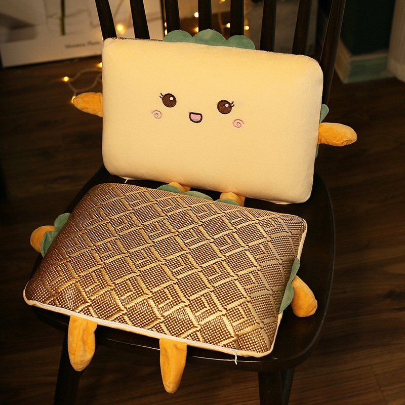 Ice Silk Crystal Velvet Double Sided Cushion