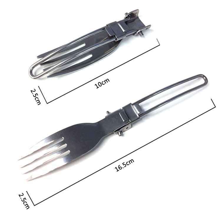 Portable camping tableware