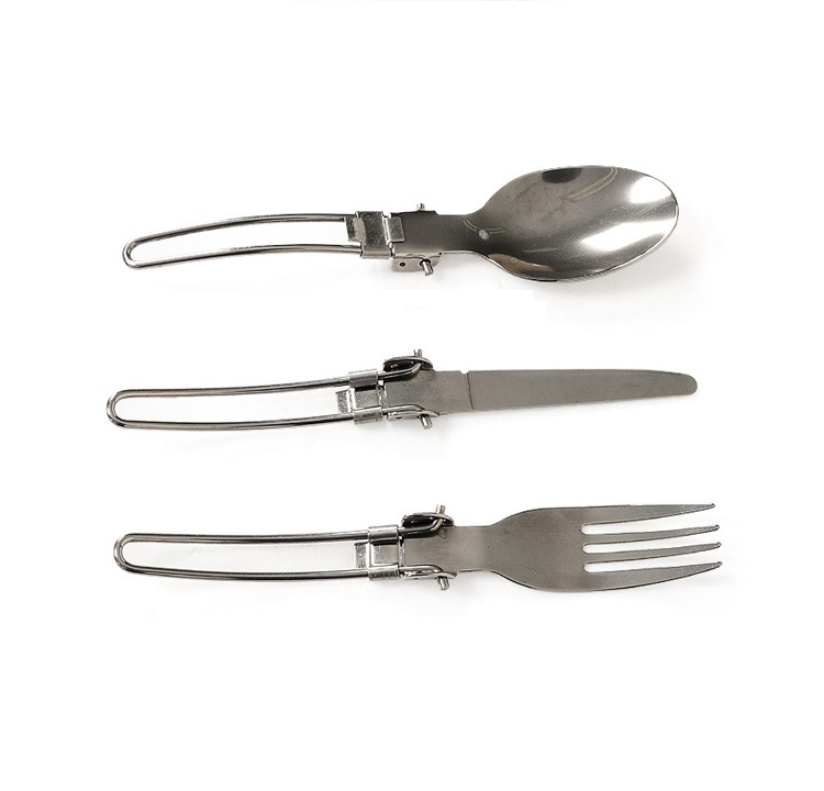 Portable camping tableware
