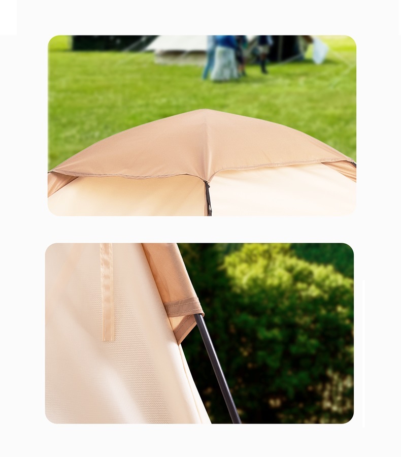 Portable folding single tent