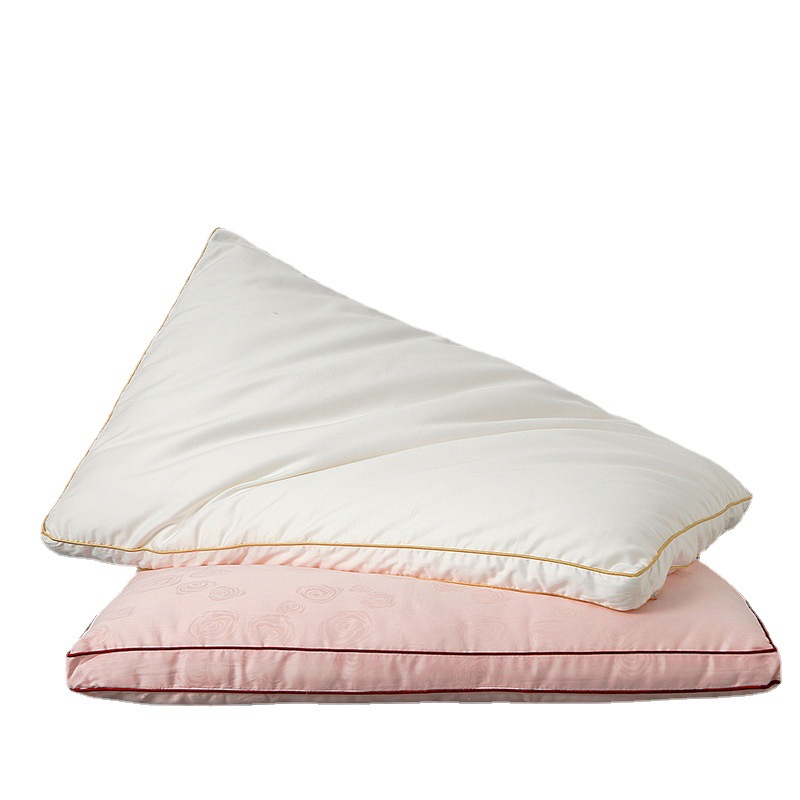 Pure Silk Neck Pillow (Tussah Silk)