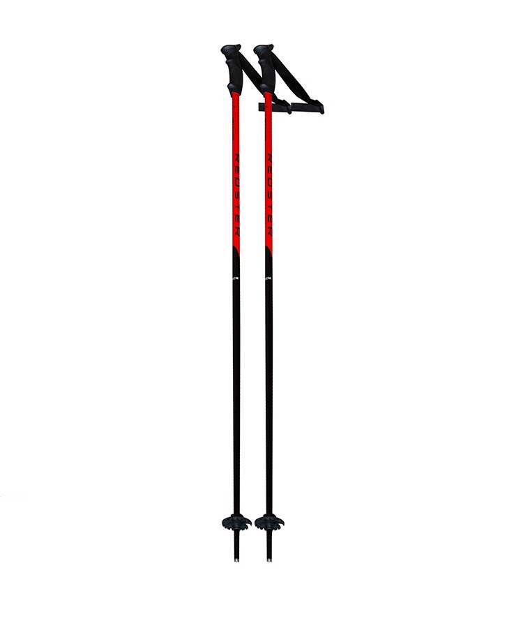 All-aluminum double-plate snowstick
