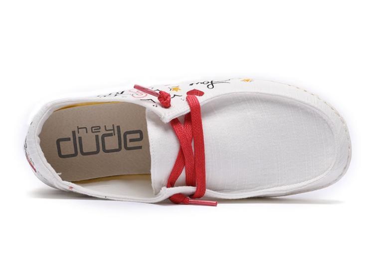 Women's Graffiti Printed Canvas Shoes