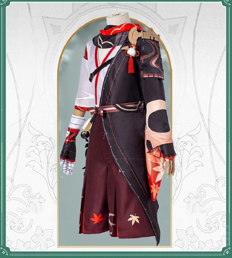 Genshin Kaedehara Kazuha  Cosplay Costume