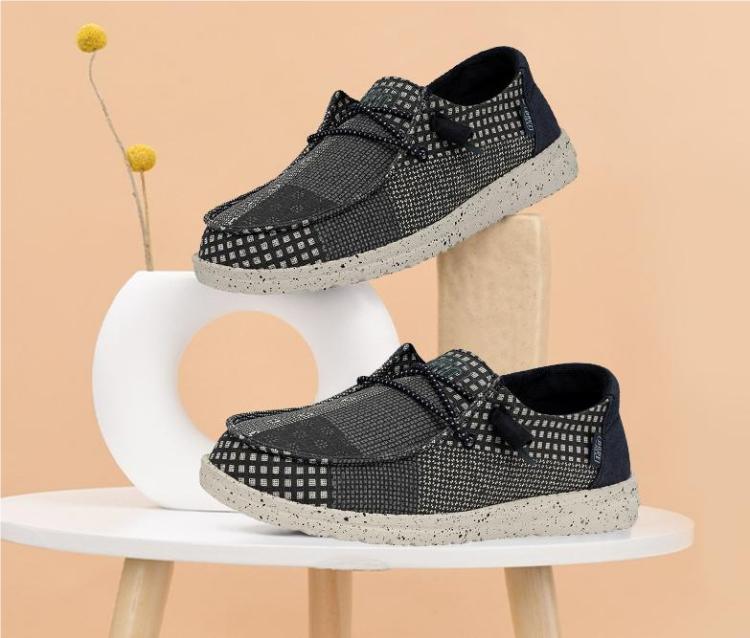 Women's Plaid Canvas Shoes