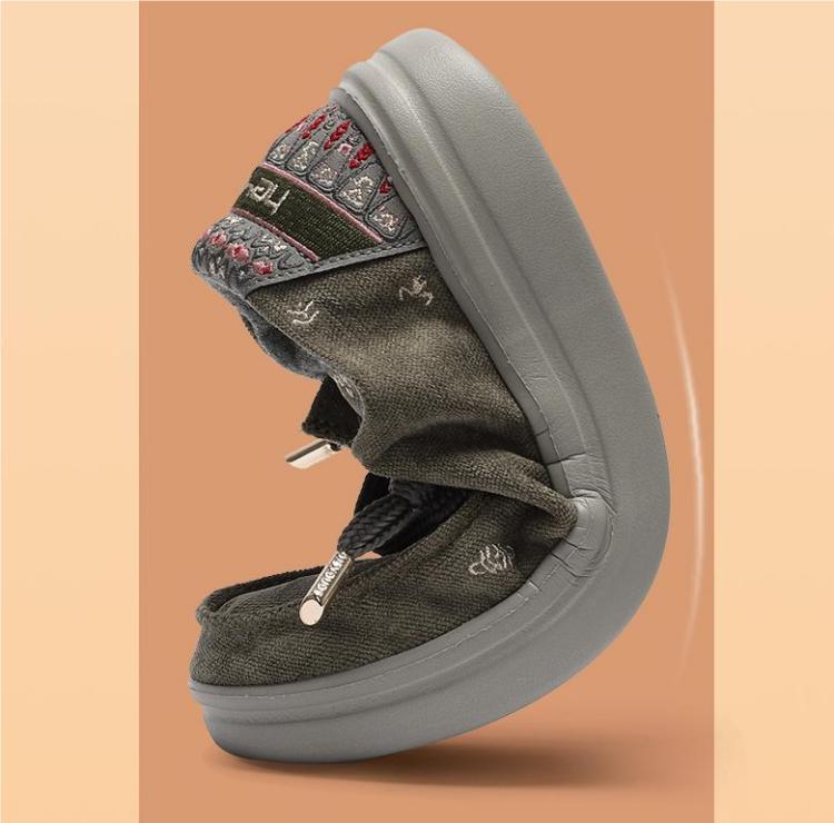 Women's Plush Canvas Shoes