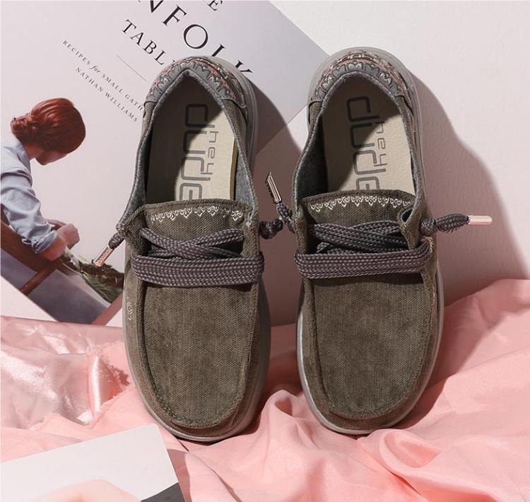 Women's Plush Canvas Shoes