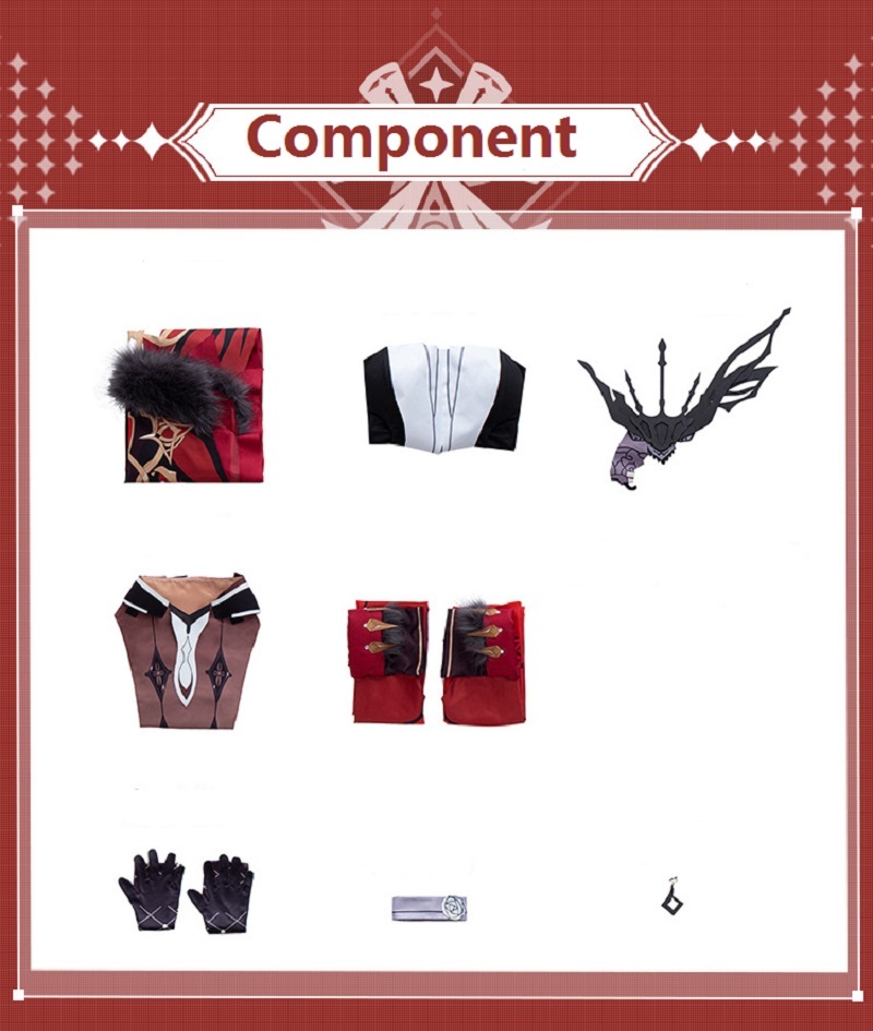 Genshin La Signora Cosplay Costume
