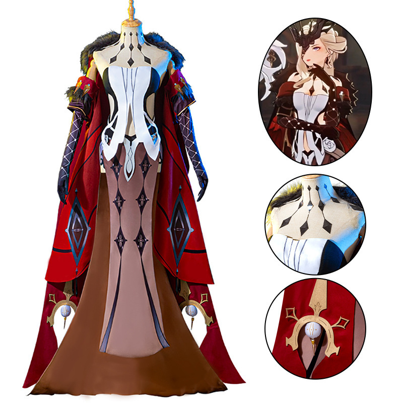 Genshin La Signora Cosplay Costume