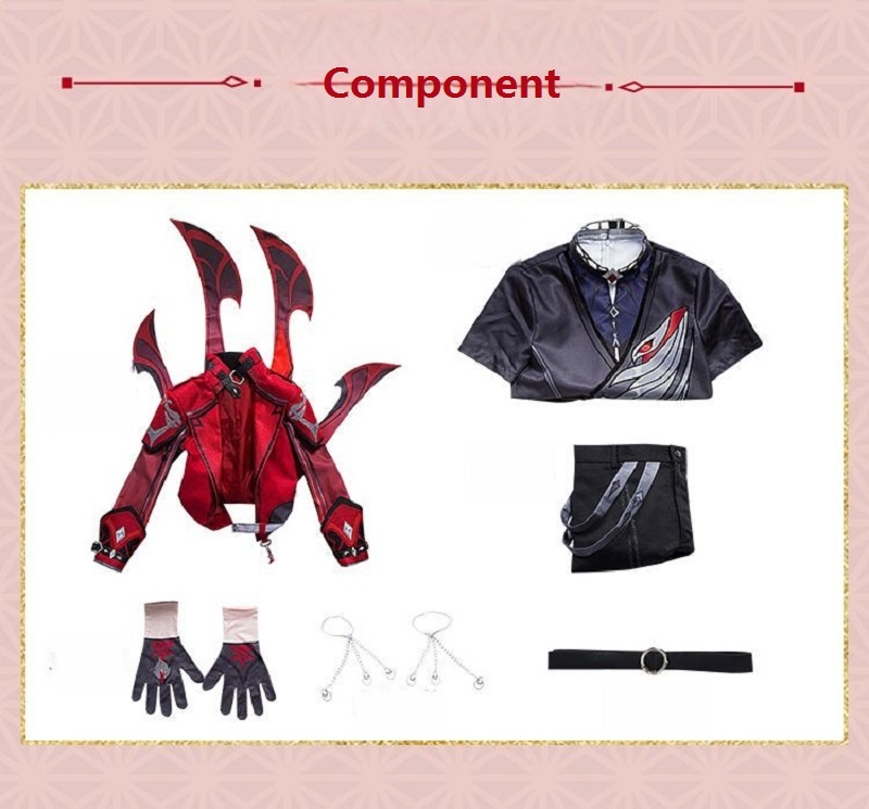 Genshin Diluc New Skin Cosplay Costume