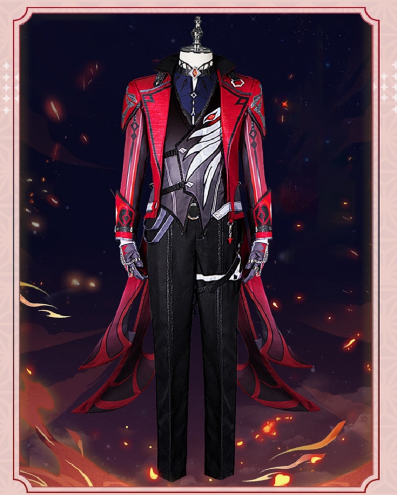 Genshin Diluc New Skin Cosplay Costume