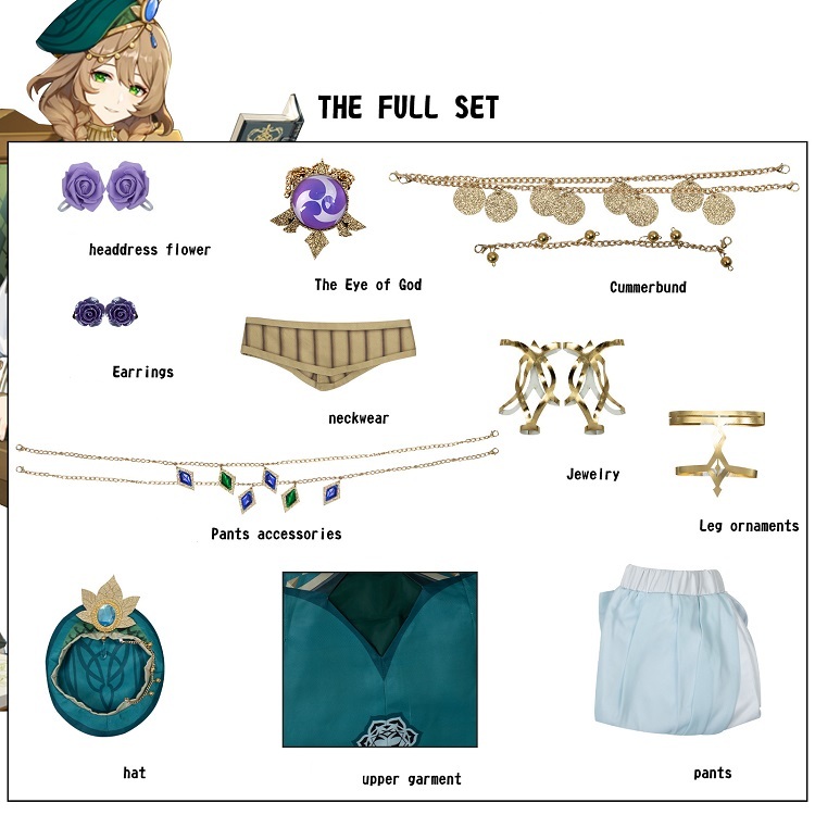 Genshin Lisa New Skin Cosplay Costume