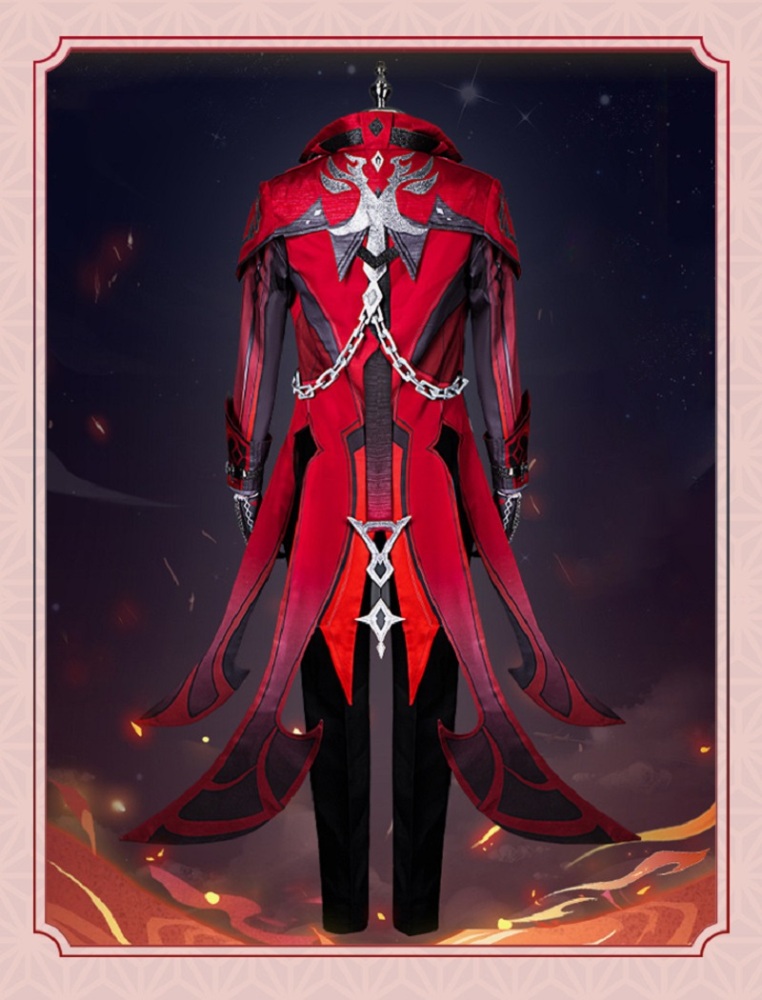Genshin Diluc New Skin Cosplay Costume