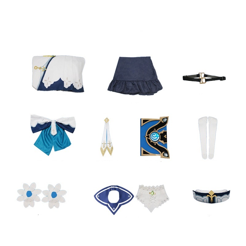Genshin Barbara Cosplay Costume