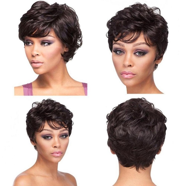 Short Afro Wig for Women