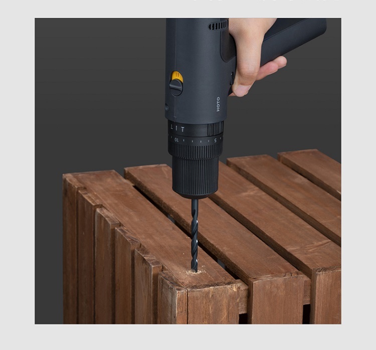 Household electric drill set