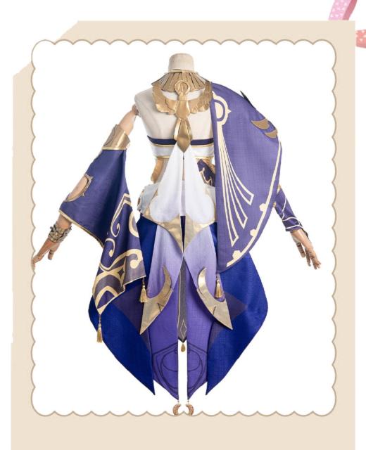 Genshin Impact Candace Cosplay Costume Uniform Outfits Halloween Carnival Suit
