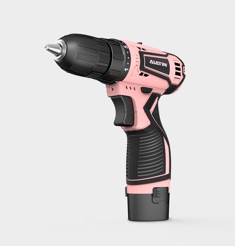 Pink household drilling hand drill