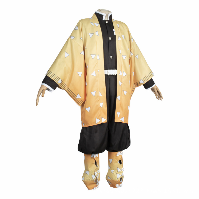 Agatsuma Zenitsu Cosplay Costume