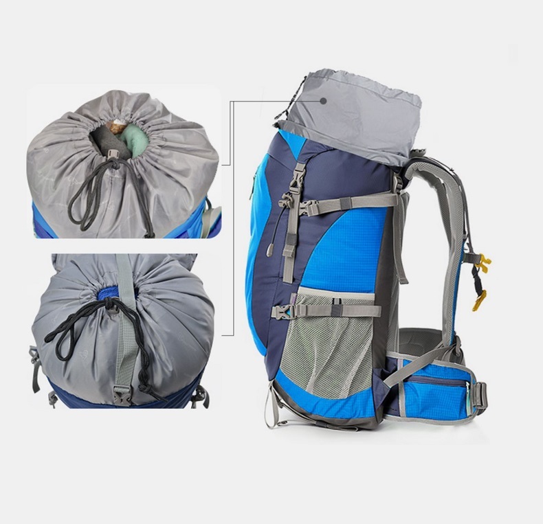 Outdoor hiking bag （sky blue）