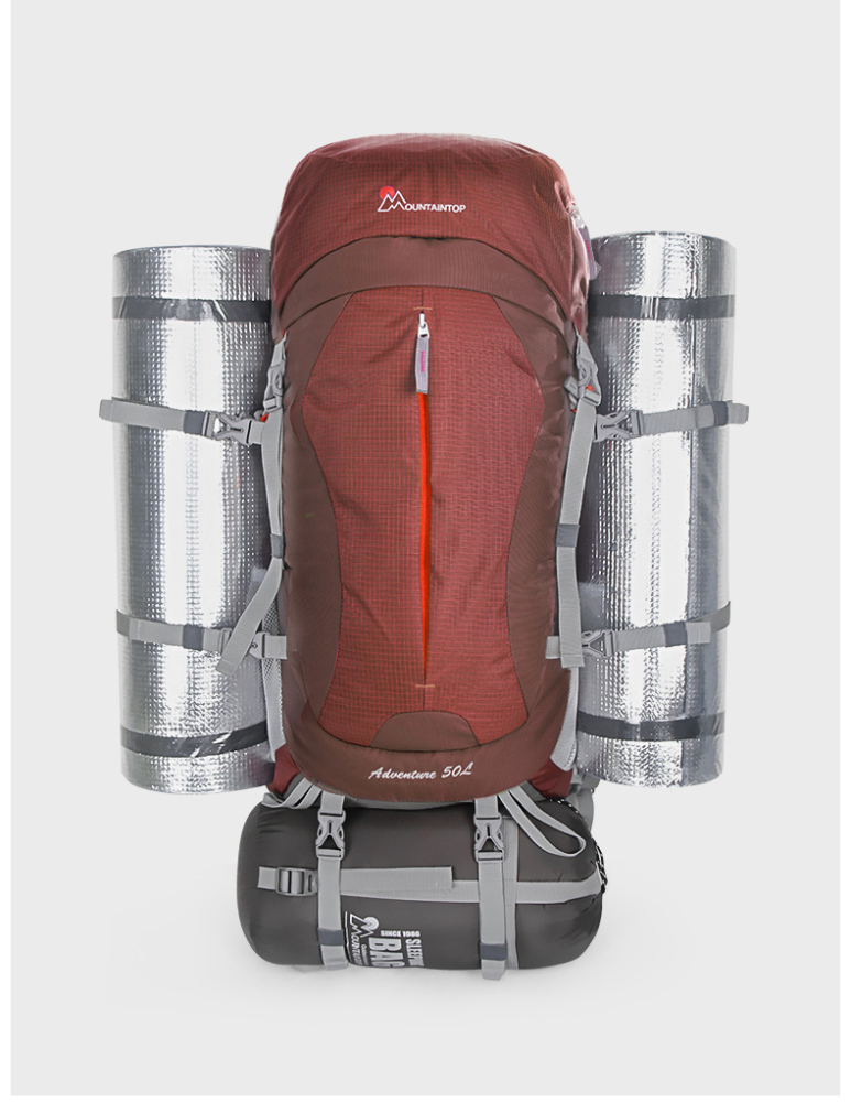 Outdoor hiking bag (Pomegranate red)
