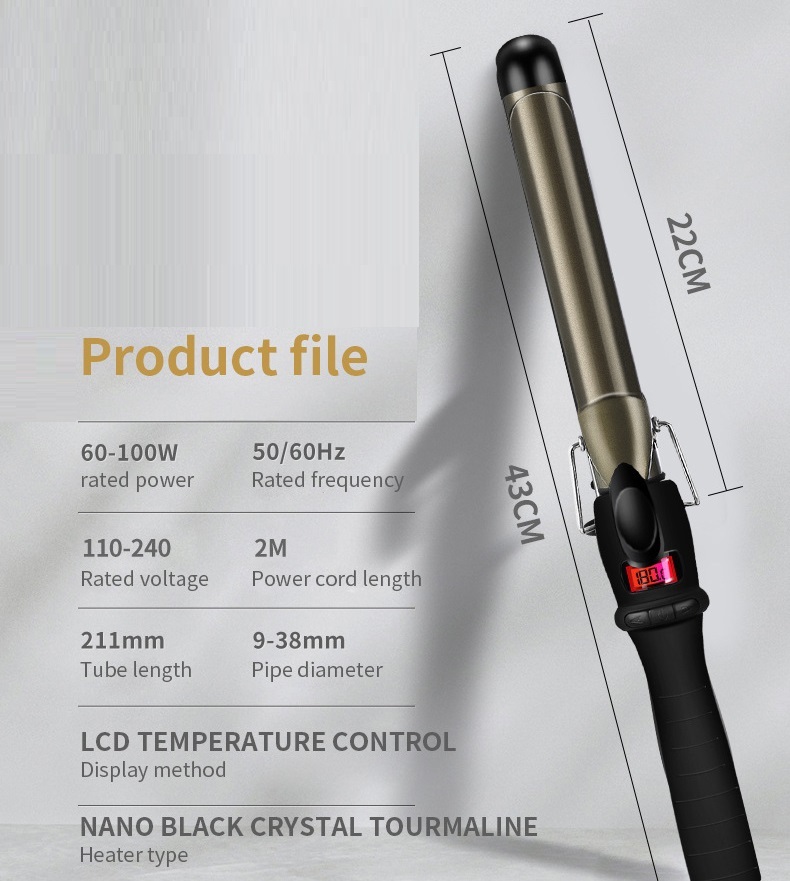 Ceramic Rotating Hair Curler