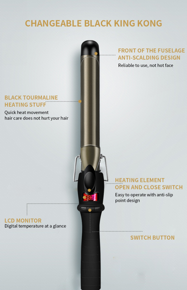 Ceramic Rotating Hair Curler