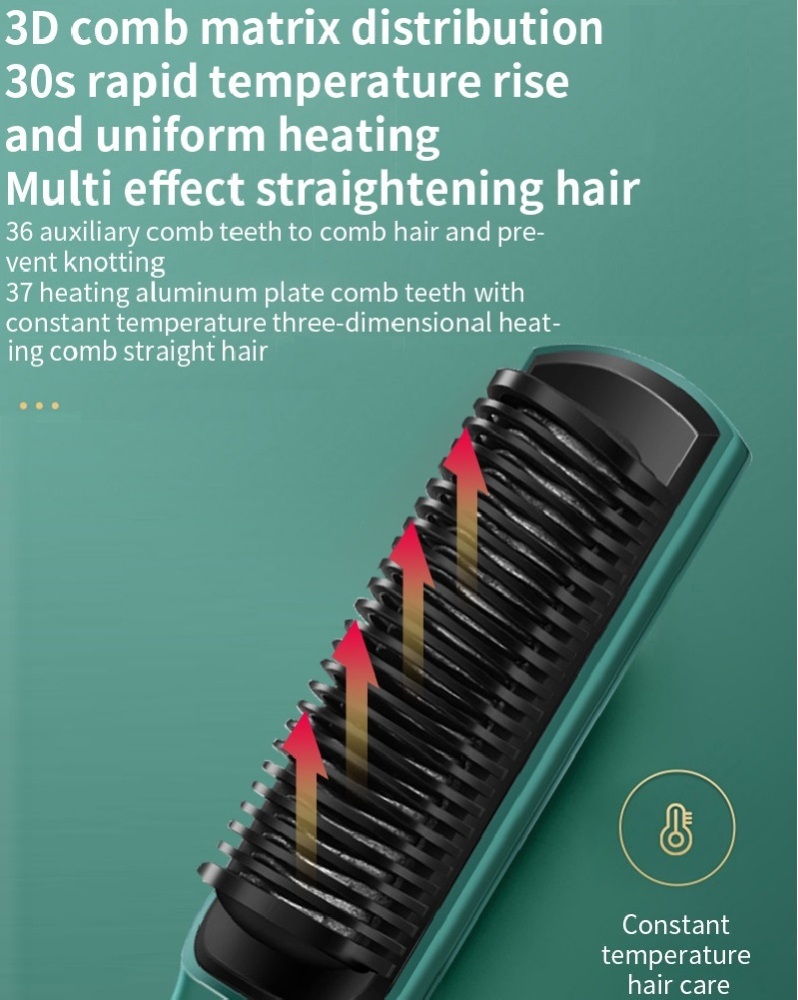 2-in-1 Ionic Hair Straightener