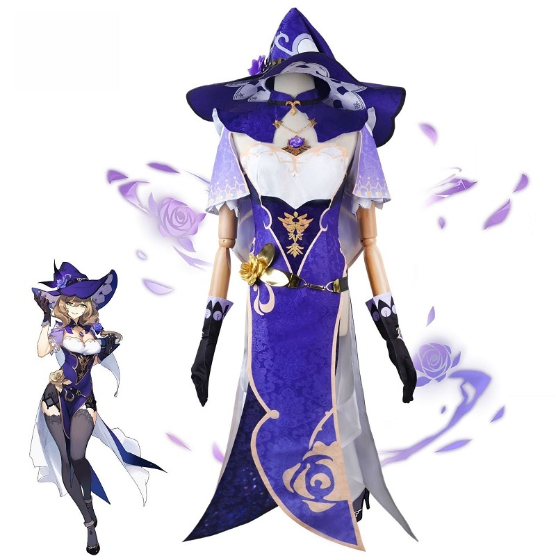 Genshin Lisa Cosplay Costume