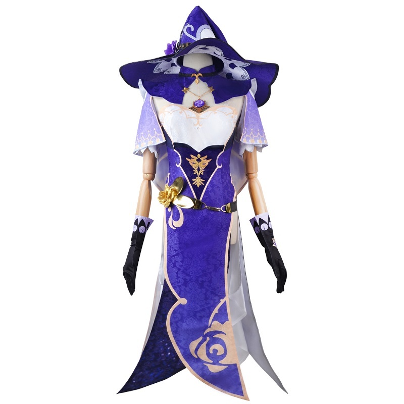 Genshin Lisa Cosplay Costume