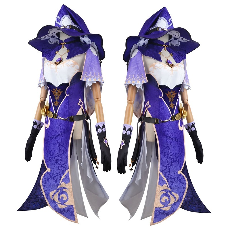 Genshin Lisa Cosplay Costume