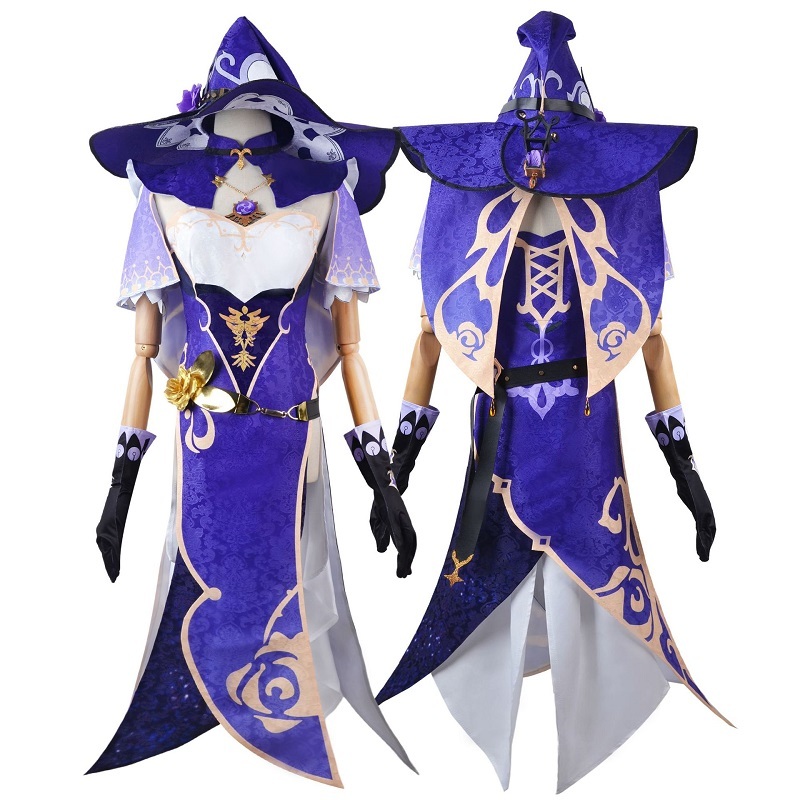 Genshin Lisa Cosplay Costume