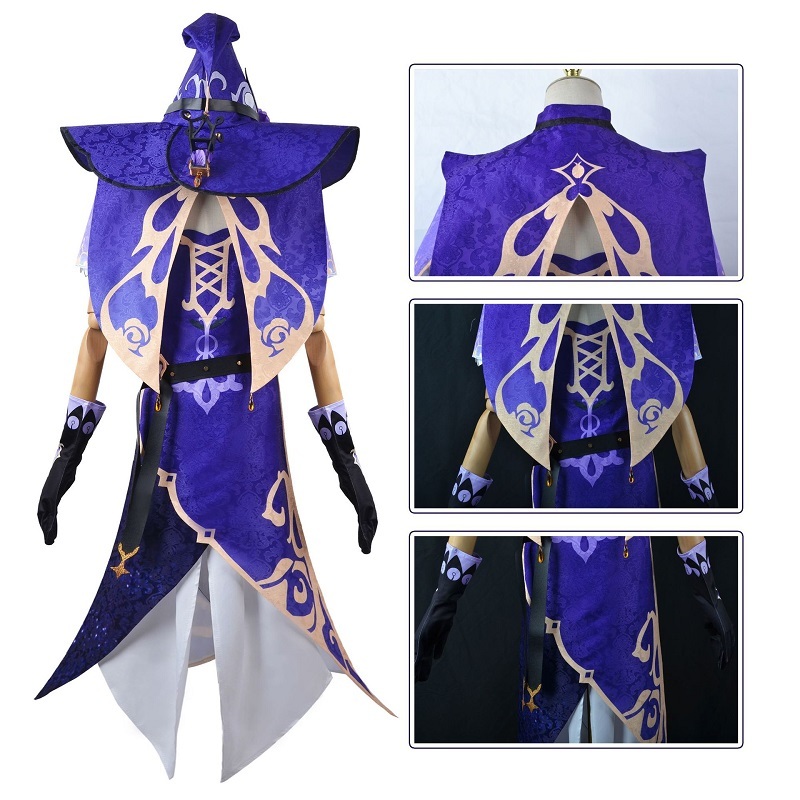 Genshin Lisa Cosplay Costume