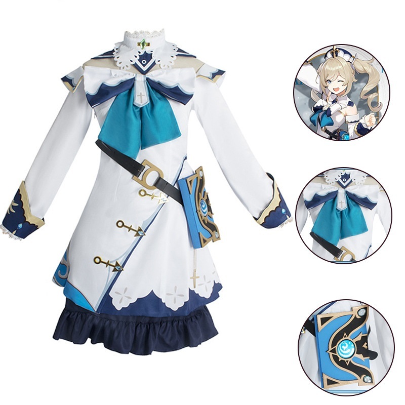 Genshin Barbara Cosplay Costume
