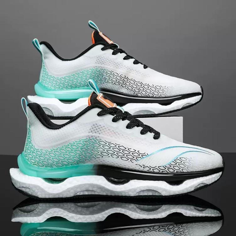 Men's Cushioned Sole Athletic Sneakers
