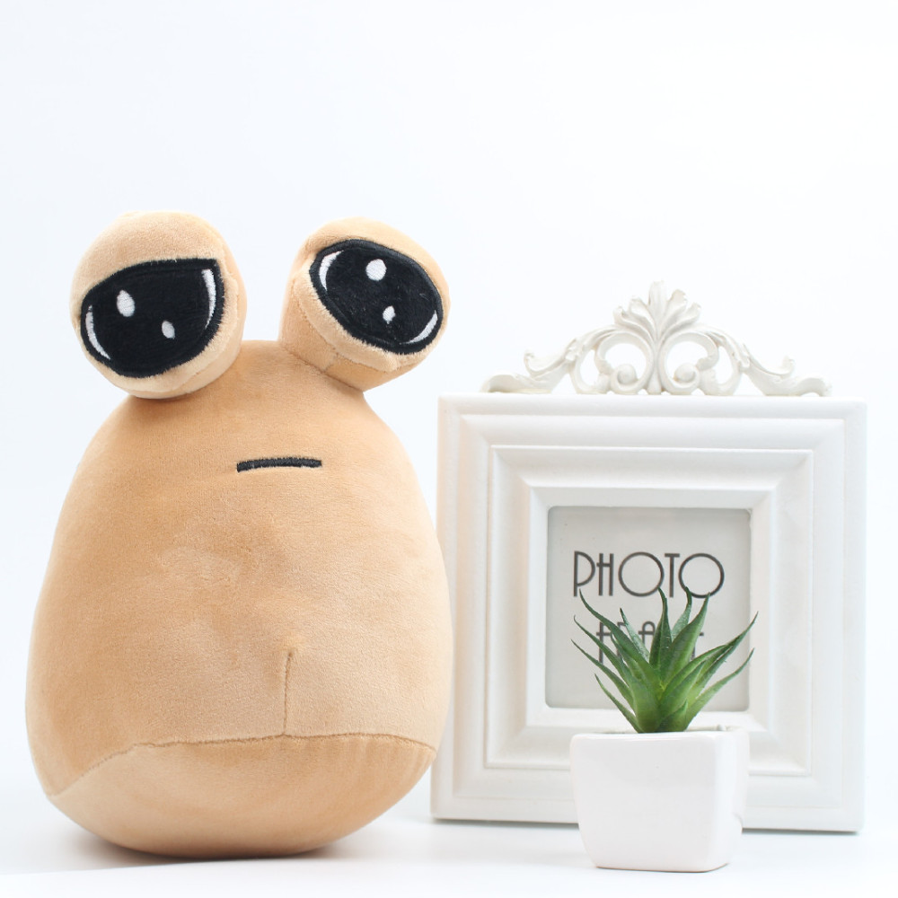 Big Eyes Pou Plush Stuffed Toy