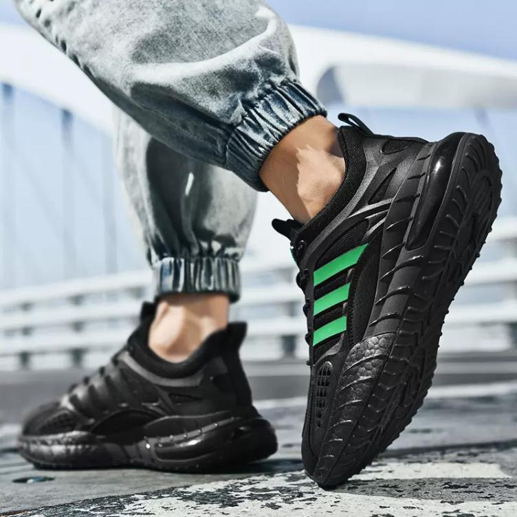 Men's Solid Color Running Sneakers