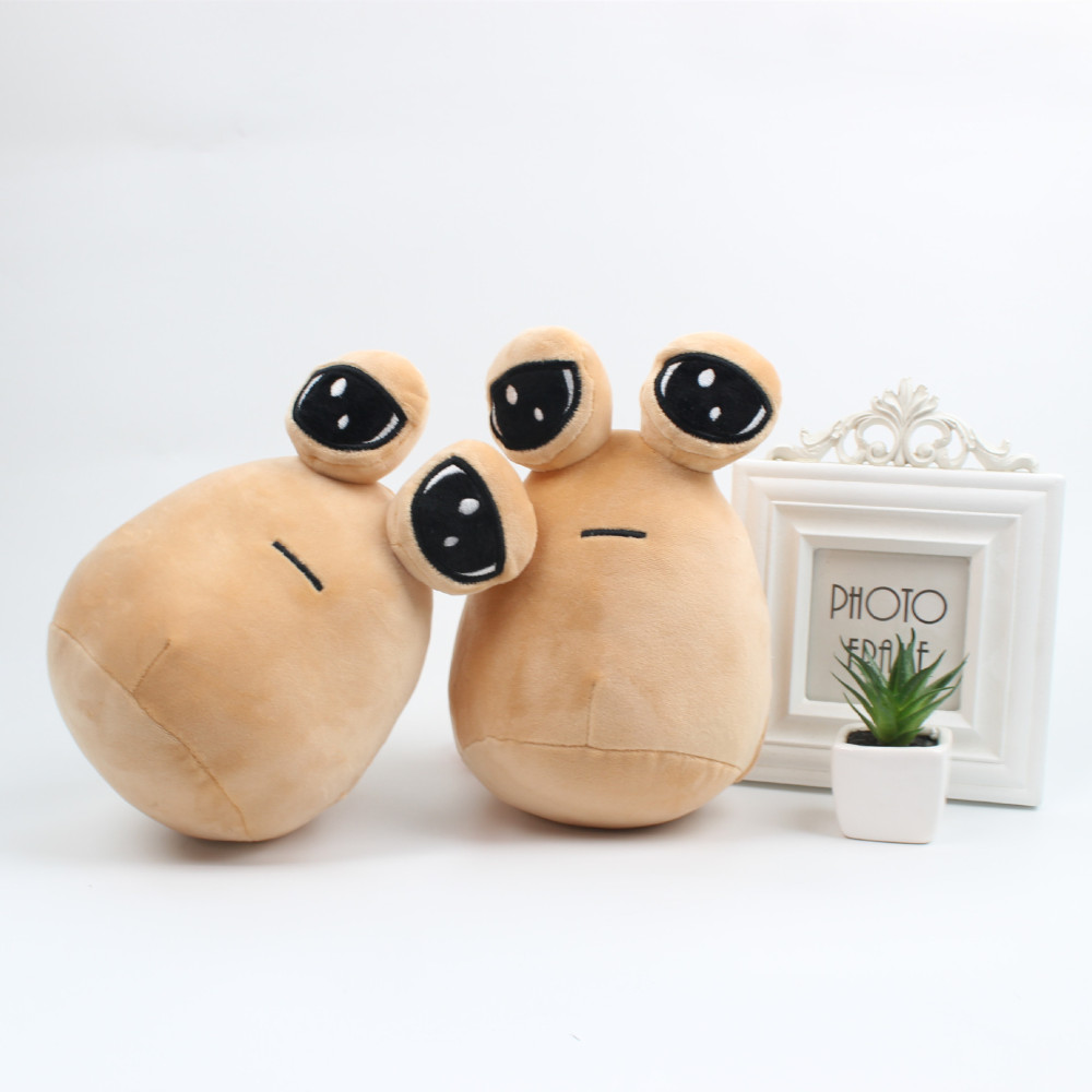 Big Eyes Pou Plush Stuffed Toy