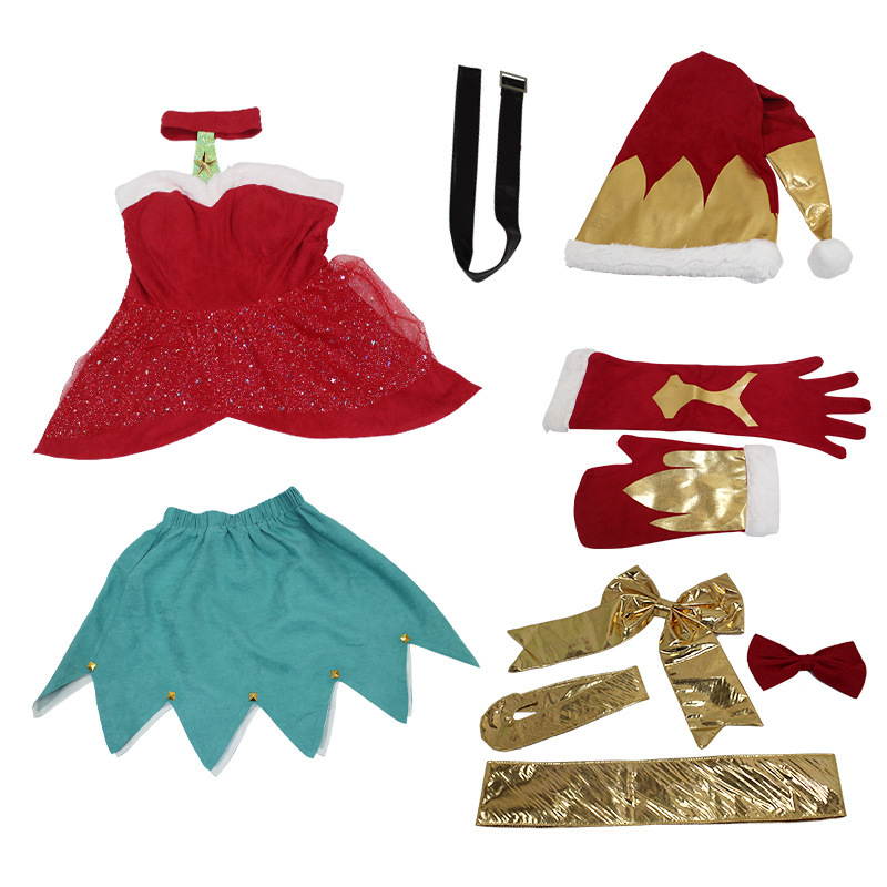 Jinx Christmas Cosplay Costume