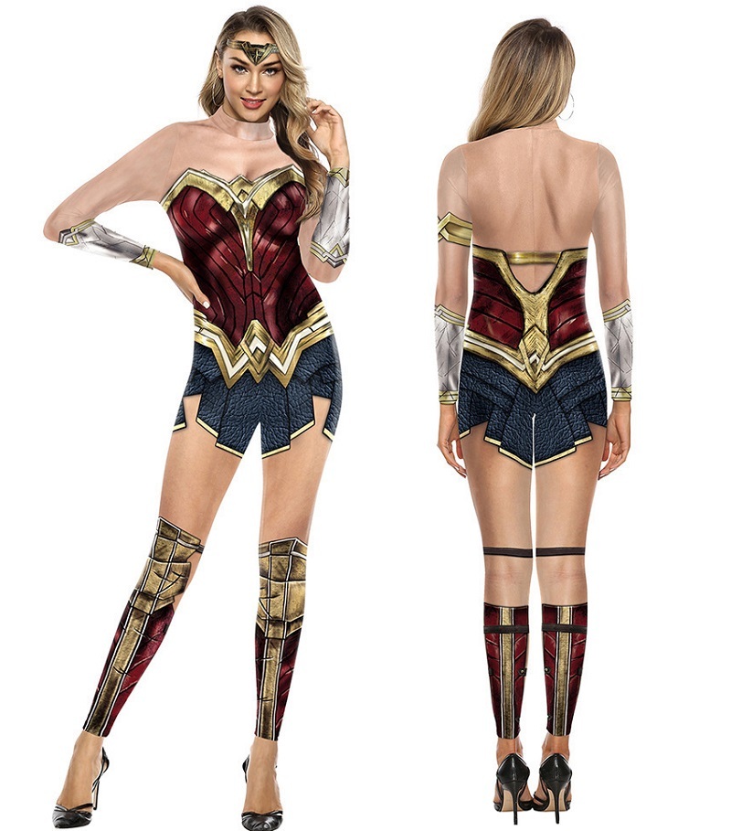 Wonder Woman Cosplay Bodysuit